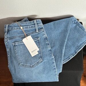 Quince Bella Stretch Kick Flare Jeans